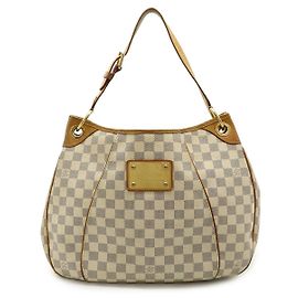 Sac à épaule Galliera PM Damier Azur Louis Vuitton Autre Écru