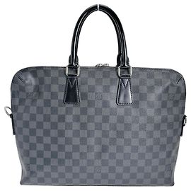 Louis Vuitton Damier Graphite Briefcase Black