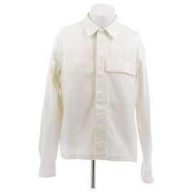 Dior White Cotton Denim Jacket White