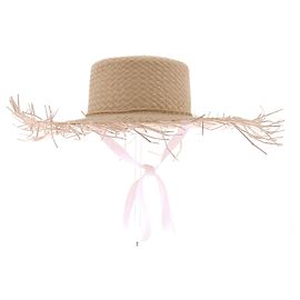 Autre Marque Cappello di paglia Beige