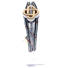 Casablanca Pulsera de cordón azul Azul