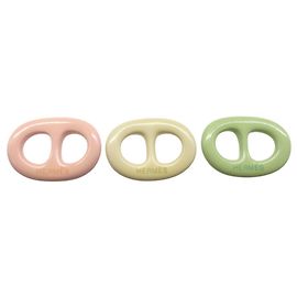 Bufanda Muffler de Madera Laca Chaine d'Ancre Tribo de Hermès Rosa Crudo
