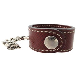 Suporte para luvas Hermès Nomad em Lise Rouge Outro