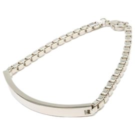 Bracciale ID a catena veneziana Tiffany & Co. Argento