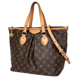 Borsa a Spalla 2 in 1 Louis Vuitton Palermo PM Marrone