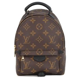 Sac à dos MINI Palm Springs Monogram Louis Vuitton Noir Monogramme