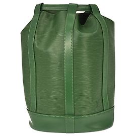 Sac à dos Randonnee en cuir Epi PM Louis Vuitton Vert