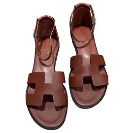 Hermès Hermes Santorini Rouge H Dark red