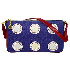 Bulgari Bvlgari Clutch bag Canvas and Leather Blue