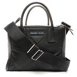 Prada Concept 2-Way Shoulder Bag/Handbag Black