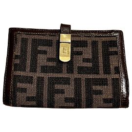Portafoglio Fendi Zucca in pelle marrone Marrone