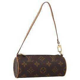 LOUIS VUITTON Monedero Papillon Monograma LV Auth LNZ199 Monograma
