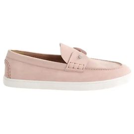 Christian Louboutin Mocassins roses Rose