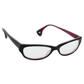 Chrome Hearts Glasses plastic Pink Black Auth 166985SM Black Pink