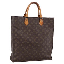 LOUIS VUITTON Bolsa Sac Plat Monogram M51140 LV Auth BA11074 Monograma