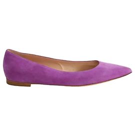 Sapatilhas Gianvito Rossi em camurça roxa 42 Roxo