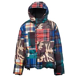 Autre Marque Khrisjoy Down Puffer Jacket In Camo Check Print Multiple colors