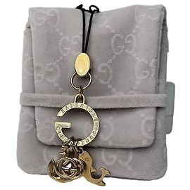 Pendentif Vintage Gucci Doré Doré