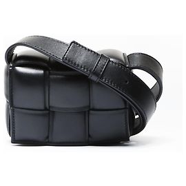 Borsa a Spalla Candy Cassette Imbottita Bottega Veneta Nero