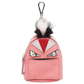 Chaveiro Pouch Fendi Monster Bag Charm Bugs Rosa