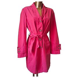 Autre Marque Trench rosa shocking Benetton Rosa