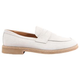 Autre Marque Mocassins en daim ELEVENTY gris clair, Taille 44 EU Gris
