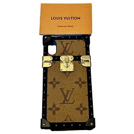 Louis Vuitton Monogram iPhone X/XS Case Brown