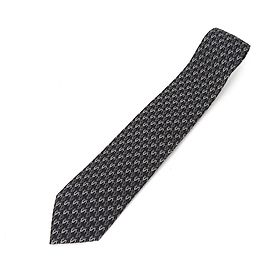 Corbata de seda Gucci Negro