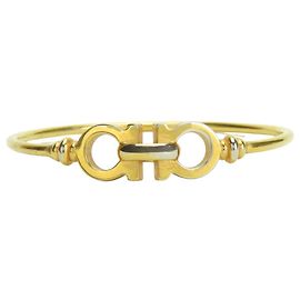 Pulseira de metal Salvatore Ferragamo Dourado