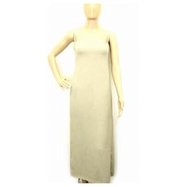 Autre Marque Robe en polyester MANI Beige