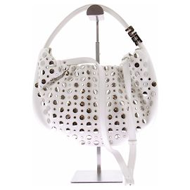 Sonia Rykiel Borsa "Domino" bianca con borchie Bianco