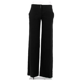 Dolce & Gabbana Leinenhose schwarz Schwarz
