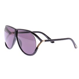 Tom Ford Schwarz Maske Sonnenbrillen Schwarz