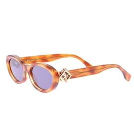 Fendi Camel Sonnenbrille Kamel