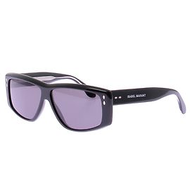 Isabel Marant Gafas de sol negras de plástico Negro