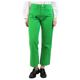Frame Denim Jeans cortos Le Jane verdes - talla UK 10 Verde