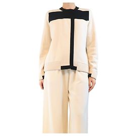 Givenchy Neutral knit jacket - size M Other