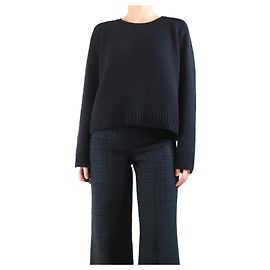 Dior Schwarzer Rundhals-Pullover - Größe UK 10 Schwarz