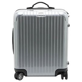Rimowa Mala pequena Deluxe prata Salsa Prata