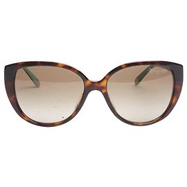 Tiffany & Co Brown tortoise shell sunglasses Brown