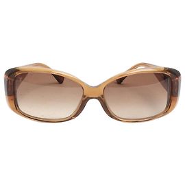 Louis Vuitton Gafas de sol con brillo bronce Bronce