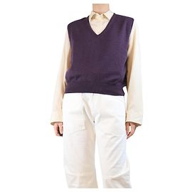 Soeur Lila Sonia Pullover-Weste - Größe UK 8 Lila