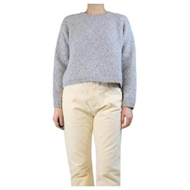Masscob Pull argyle gris - taille S Gris