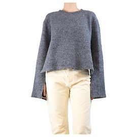 Ellery Pull en laine gris - taille S Gris