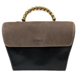 Sac à main Loewe Velázquez Marron Noir