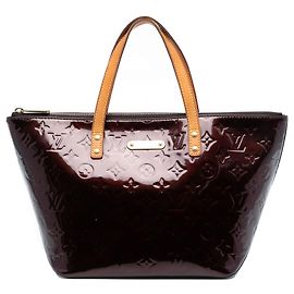 Louis Vuitton Purple Monogram Vernis Bellevue PM Lila