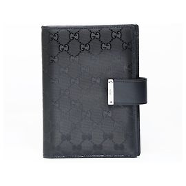 Gucci GG Shima Imprime Notebook Cover Black