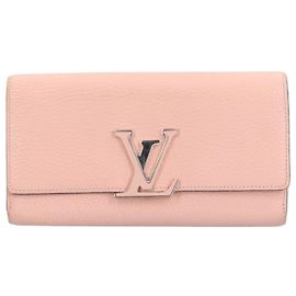 Cartera Larga Capucines de Louis Vuitton Rosa Multicolor Otro