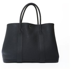 Hermès Garden Party PM Tote Bag Black