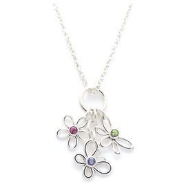 Tiffany & Co Collana Bijou Farfalla Fiore Ape Tiffany Argento